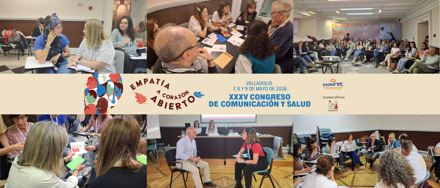 Las imágenes del día: empatía, comunicación y reflexión en la segunda jornada del 35º Congreso de Comunicación y Salud
